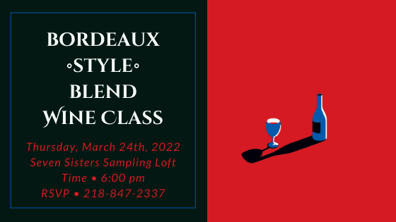 Bordeaux Style Blend Wine Class