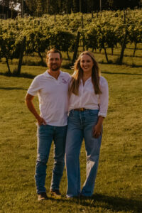 Sigourney & Kevin Wehrs of Wooden Link Vineyard